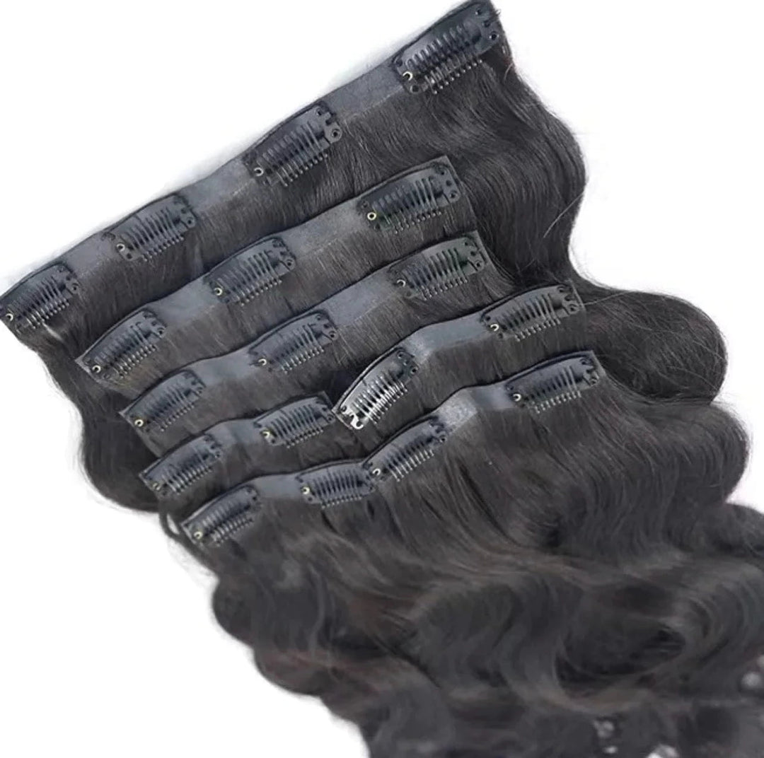1b Seamless Raw Clip In Extensions* HAIRVIRGINITY