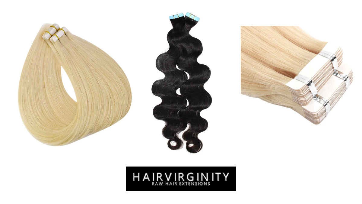 Tape Hair Extensions UK – Premium Quality | HAIRVIRGINITY