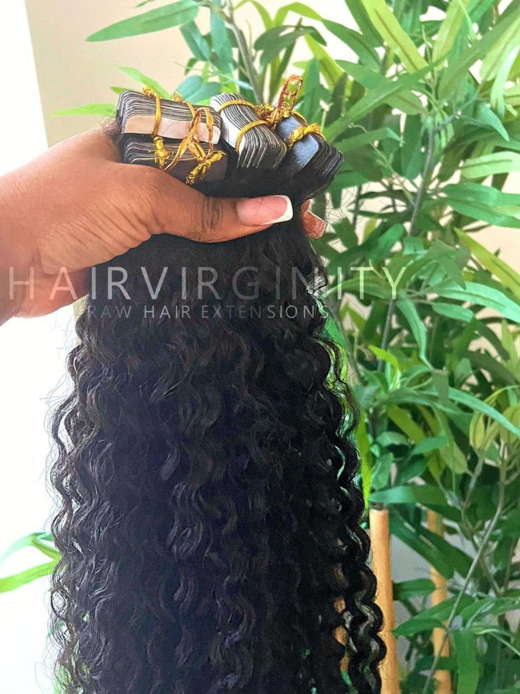 Raw Curly Tape In Extensions
